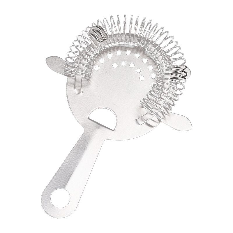 1 Pack of Cocktail Strainer Stainless Steel Bar Cocktail Strainer Filtering Tool for Bar Restaurant Home - Image 1