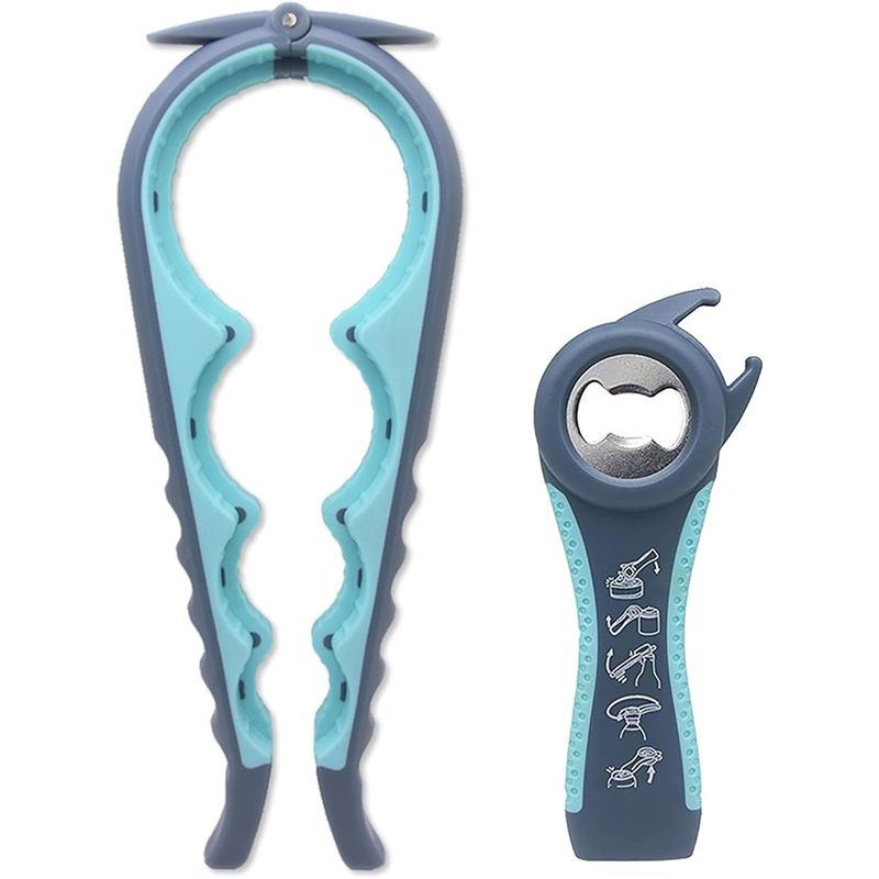 Bottle Opener for Arthritic Hand,Jar Opener for Old People, Children, Women, Those with Weak Hands,Multifunctional Kitchen Gadgets - Image 1