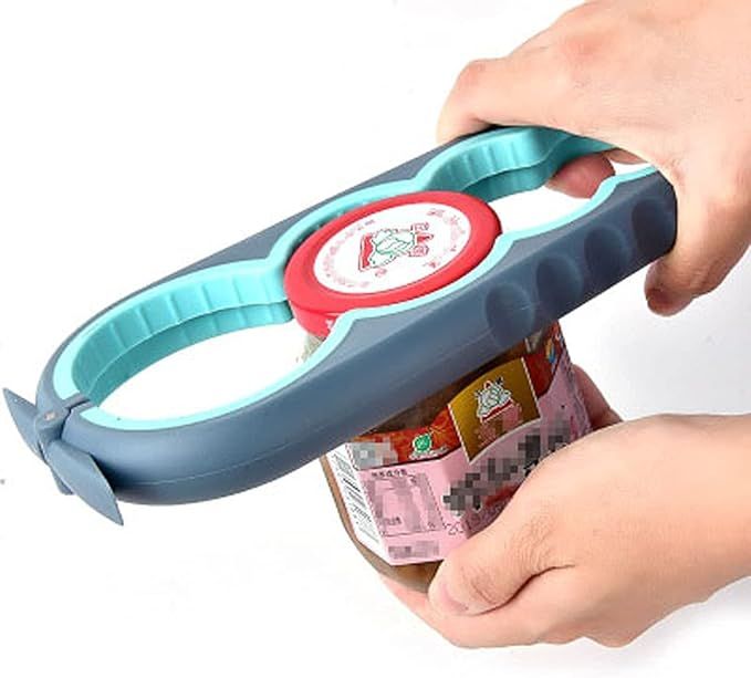 Bottle Opener for Arthritic Hand,Jar Opener for Old People, Children, Women, Those with Weak Hands,Multifunctional Kitchen Gadgets - Image 4
