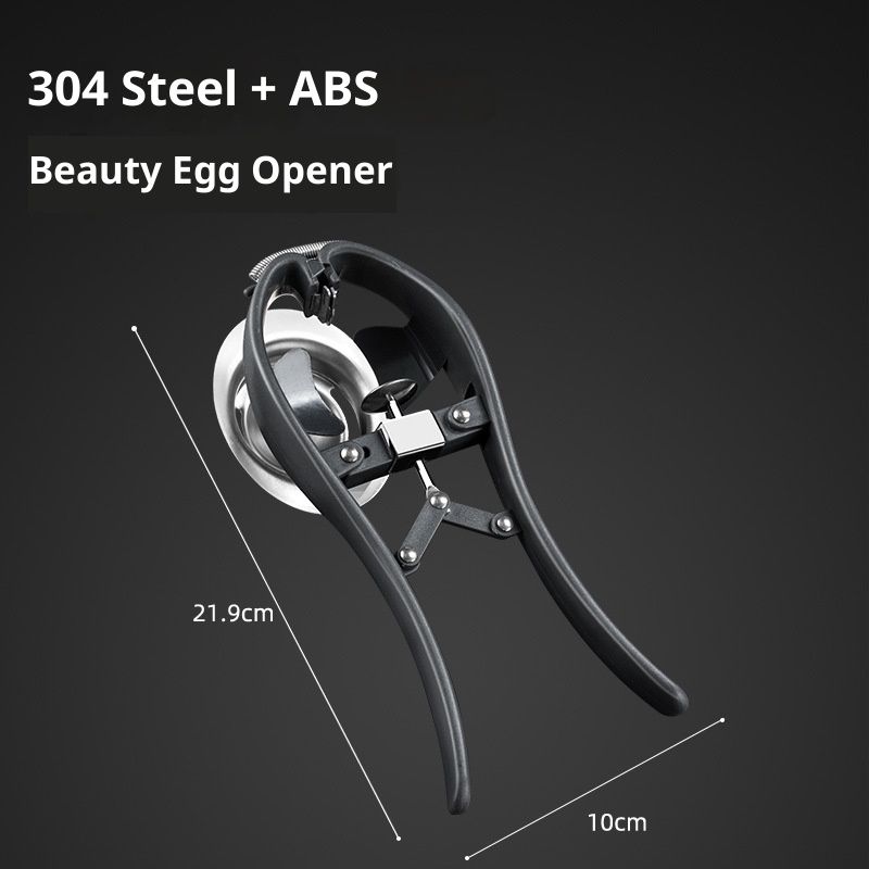 Stainless Steel Egg Separator Automatic Egg Cracker for Raw Egg White Separator Tool Handheld Egg Opener Easy Eggshell Cutter Creative Kitchen Gadget Tool - Image 5