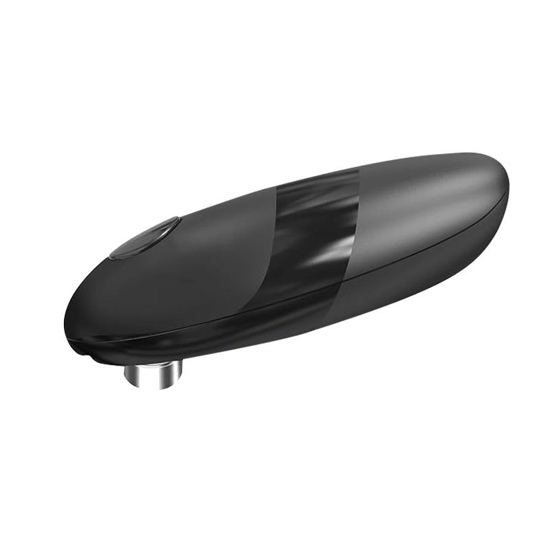 Auto Electric Can Opener: Open Your Cans with A Simple Press of Button - Automatic, Hands Free, Smooth Edge, Food-Safe, Battery Operated, Black（15.9*6.4*6.4cm)（Need to bring your own battery） - Image 1
