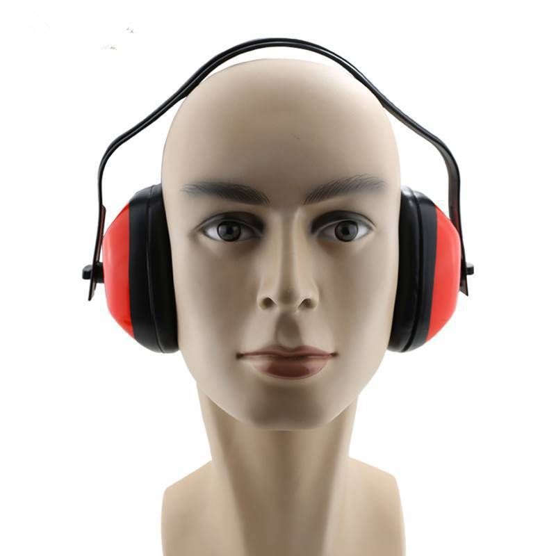 Adjustable Safety Earmuffs for Noise Reduction, Ear Protection, Pack of 2, Industrial Safety Ear Muff（red） - Image 5