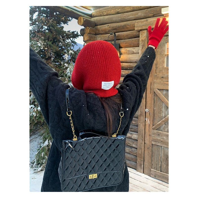 Women Winter 2 in 1 Hooded Hat Scarf Wrap Shawl Crochet Knit Pullover Neckwarmer, for Winter Cold Weather Neck - Image 5