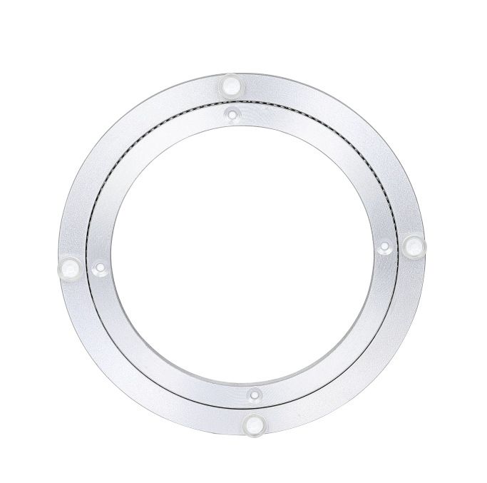 Aluminium Alloy Turntable Bearing, Heavy Duty Swivel Turntable Lazy Rotating Bearing Turntable Round Dining Table Smooth Swivel Plate Hardware (250mm - 10inch) - Image 1