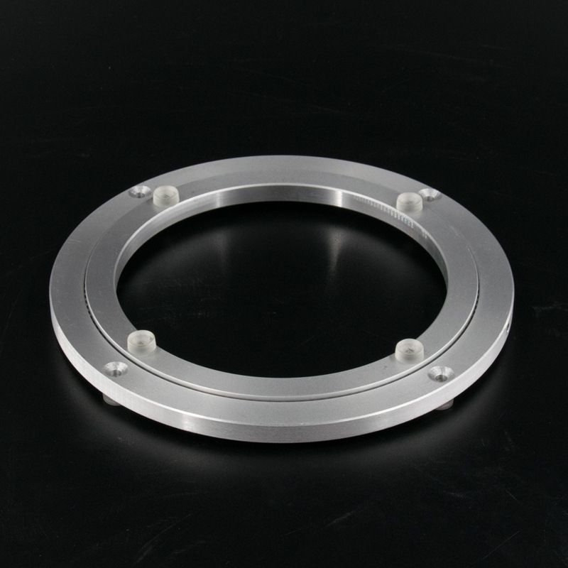 Aluminium Alloy Turntable Bearing, Heavy Duty Swivel Turntable Lazy Rotating Bearing Turntable Round Dining Table Smooth Swivel Plate Hardware (250mm - 10inch) - Image 2