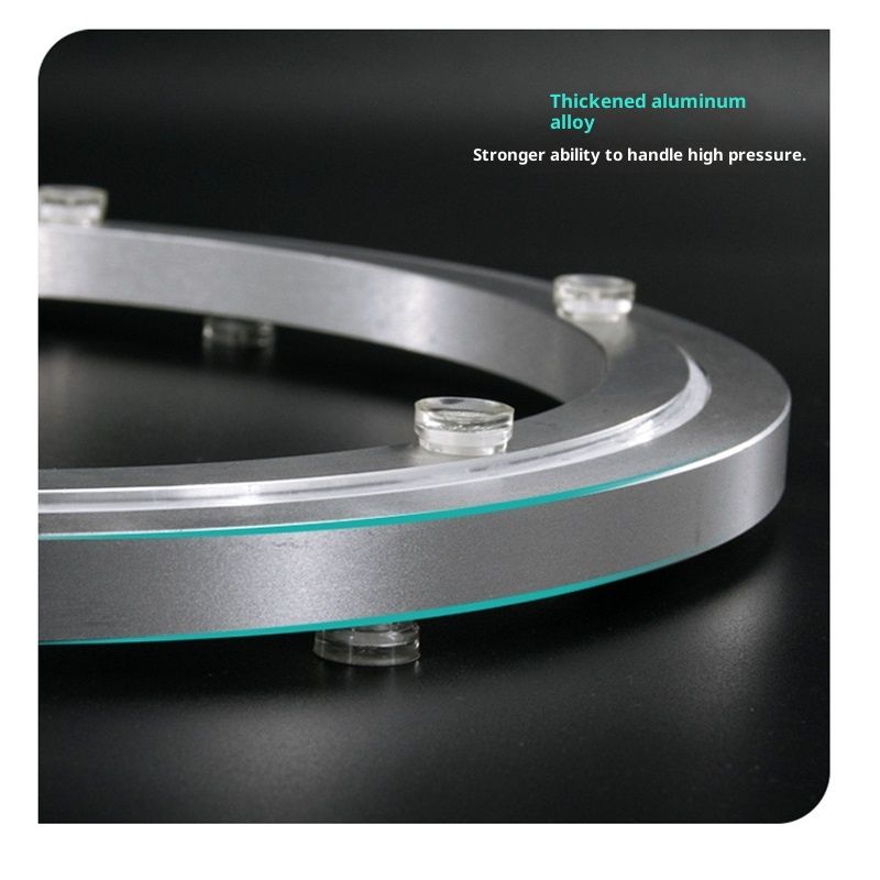 Aluminium Alloy Turntable Bearing, Heavy Duty Swivel Turntable Lazy Rotating Bearing Turntable Round Dining Table Smooth Swivel Plate Hardware (250mm - 10inch) - Image 5