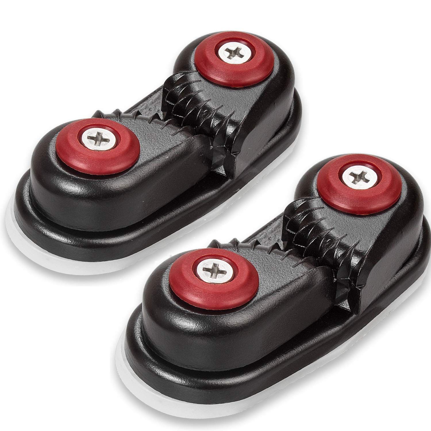 Cam Cleat Ball Bearing Fast Entry for Line Sizes Upto 86*39MM, Aluminum, Sailing Sailboat Kayak(3PCS) - Image 1