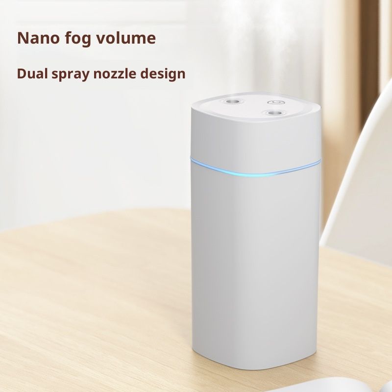 Portable Humidifier - Small Air Humidifiers for Bedroom, Plants, Office, Travel - Cool Mist Humidifiers, White - Image 2