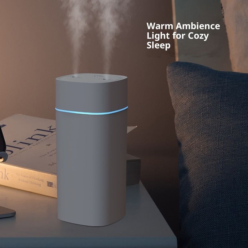 Portable Humidifier - Small Air Humidifiers for Bedroom, Plants, Office, Travel - Cool Mist Humidifiers, White - Image 3