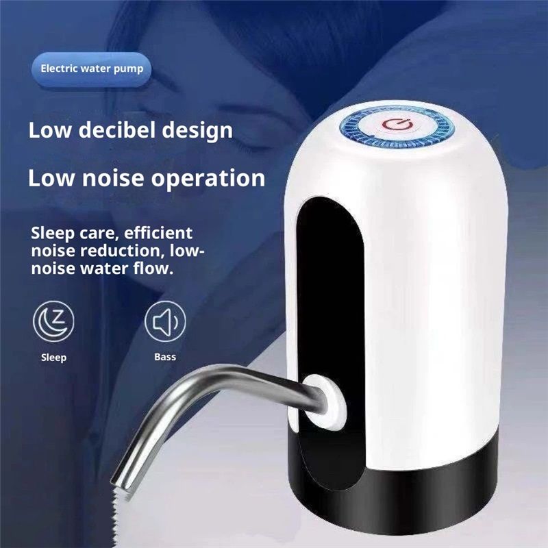 Water Dispenser , Water Jug Dispenser Universal Electric Water Bottle Dispenser, Water Pump for Bottle with Silicone Guanzi - Image 2