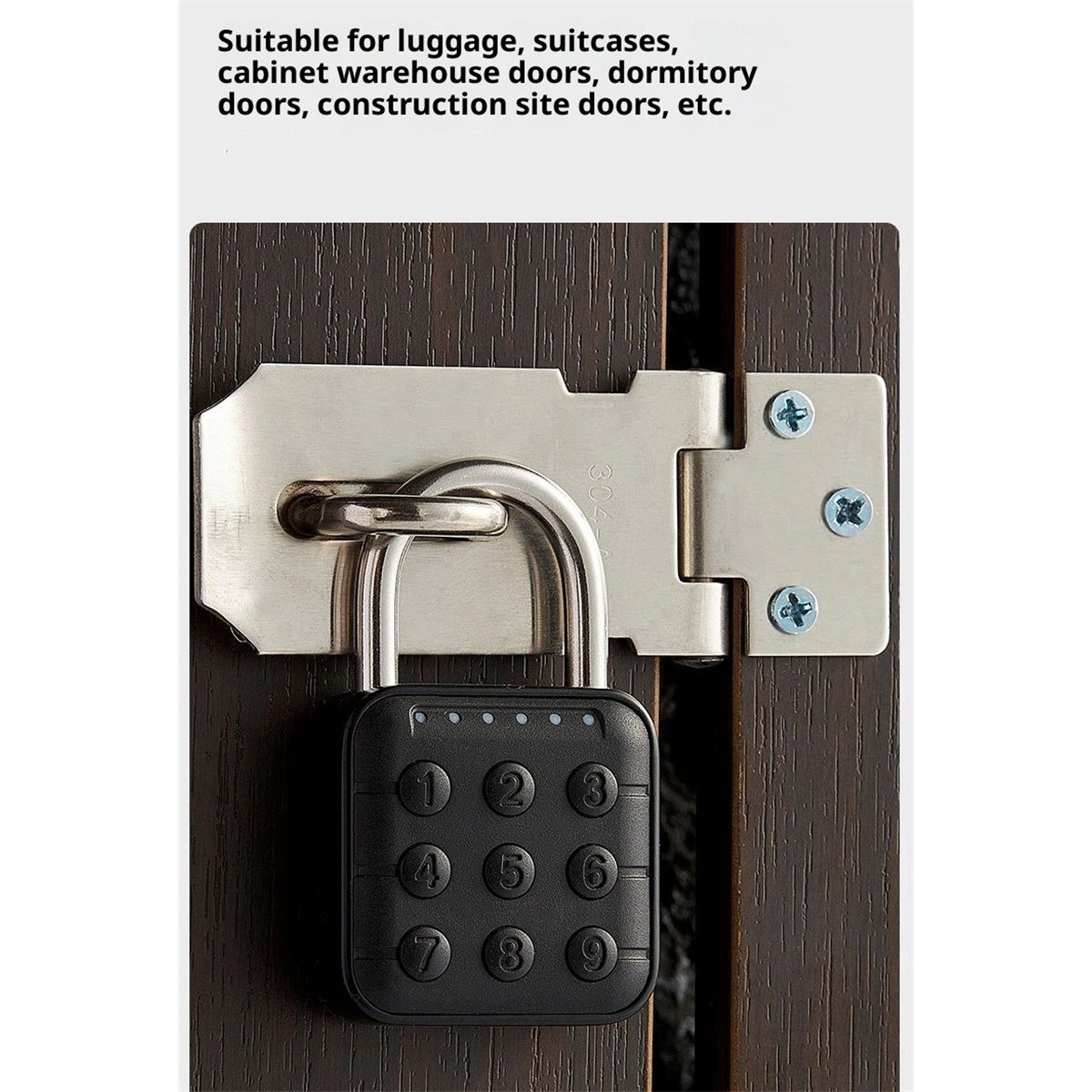 Combination Lock, Combination Lock for Locker, Locker Lock & Gym Locker Lock - High Security, Easy to Use for Gym, School, Travel, Outdoor - Image 3