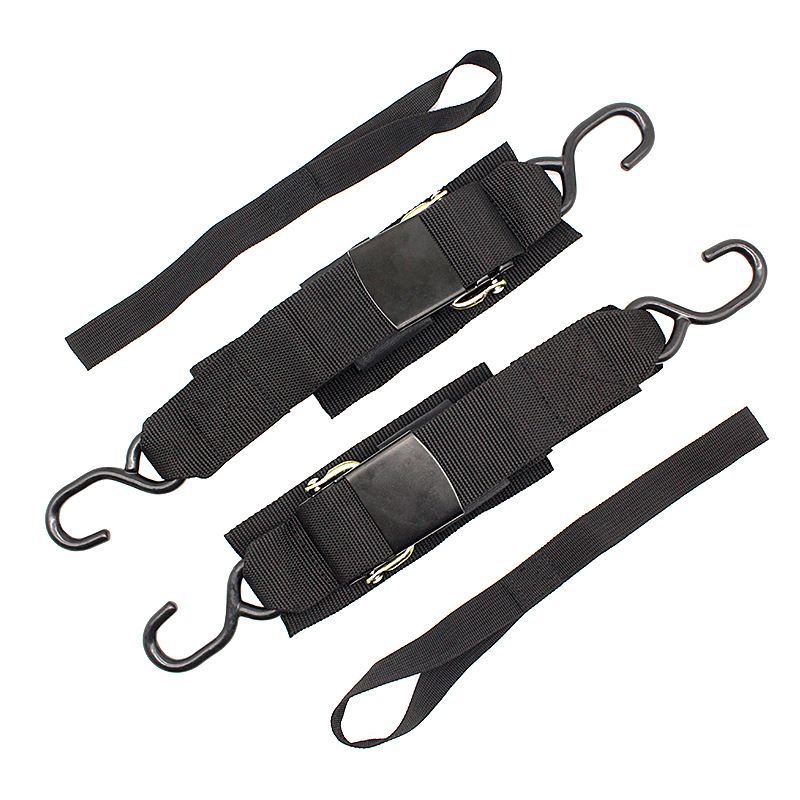 Transom Tie Down Straps – Heavy-Duty Boat Trailer Straps for Bass Boats, Jet Skis & More, Secure Fit, Easy to Use - Marine Boat Accessories - Image 1