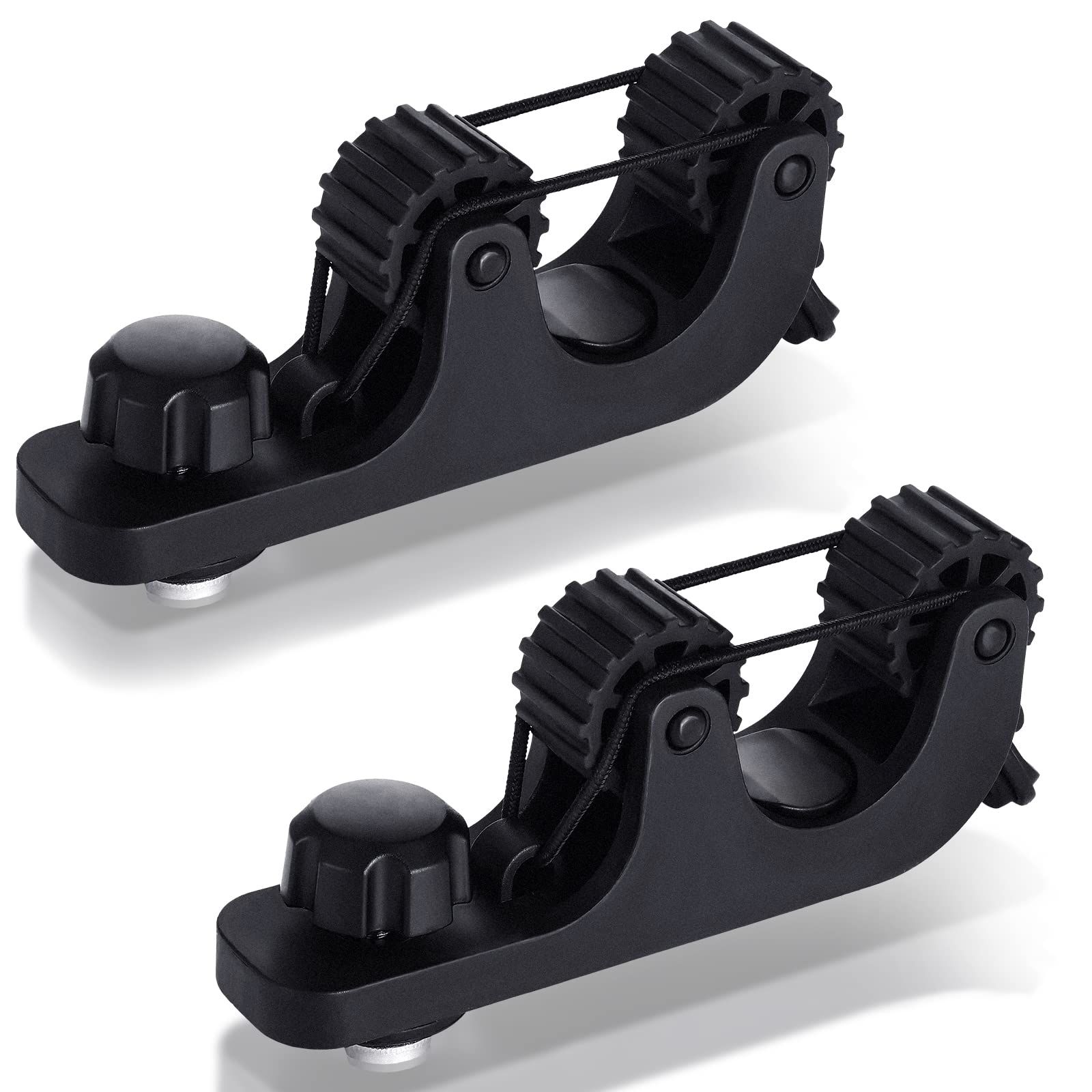 Kayak Paddle Holder, Save Kayak Track Space, Fishing Net, Fishing Poles Holder for Fishing, Track Mount Accessories 2pcs - Image 1