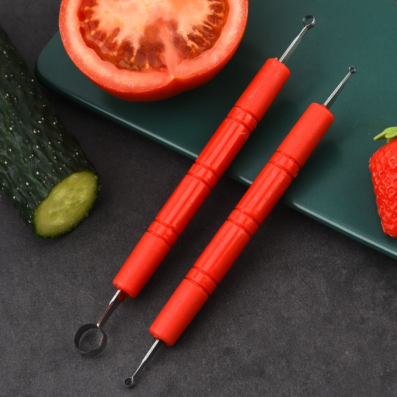 5 Pieces Fruit Carving Tool Fruit Sculpting Tool Stainless Steel Clay Sculpting Tool Pottery Sculpting Tool Clay Carving Tool Pottery Carving Tool Clay Molding Tool Pottery Molding Tool - Image 3