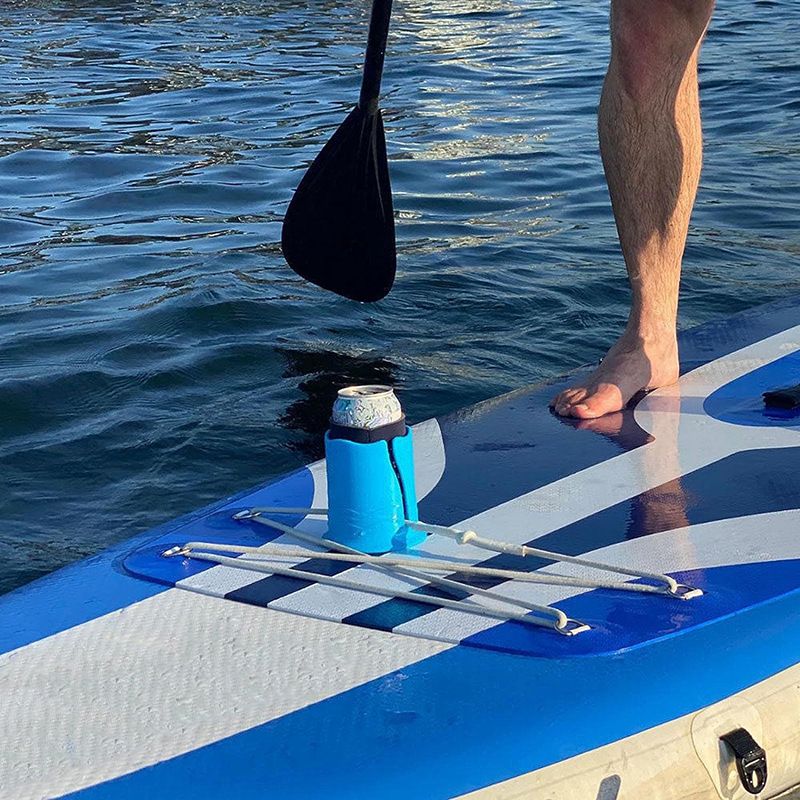 Cup Paddle Board and Kayak Drink Holder Signature Blue for SUP/Kayak/Canoe, Water Sports Accessories (Fishing/Boating/Recreation) 2pcs - Image 3
