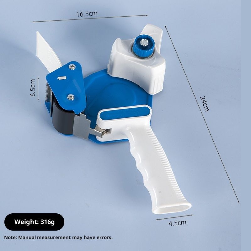 Heavy Duty Packaging Tape Dispenser, 2 Inch Tape Gun with Clear Tape, Packaging Tape Dispenser（blue） - Image 5
