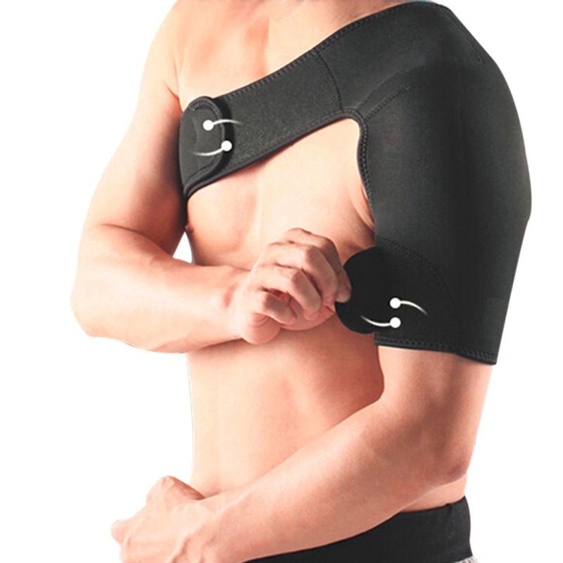 Shoulder Support Brace with Pressure Pad for Men Women, Adjustable Shoulder Brace for Torn Rotator Cuff, Tendonitis, Dislocation, AC Joint, Bursitis, Labrum Tear, Pain,universal - Image 2