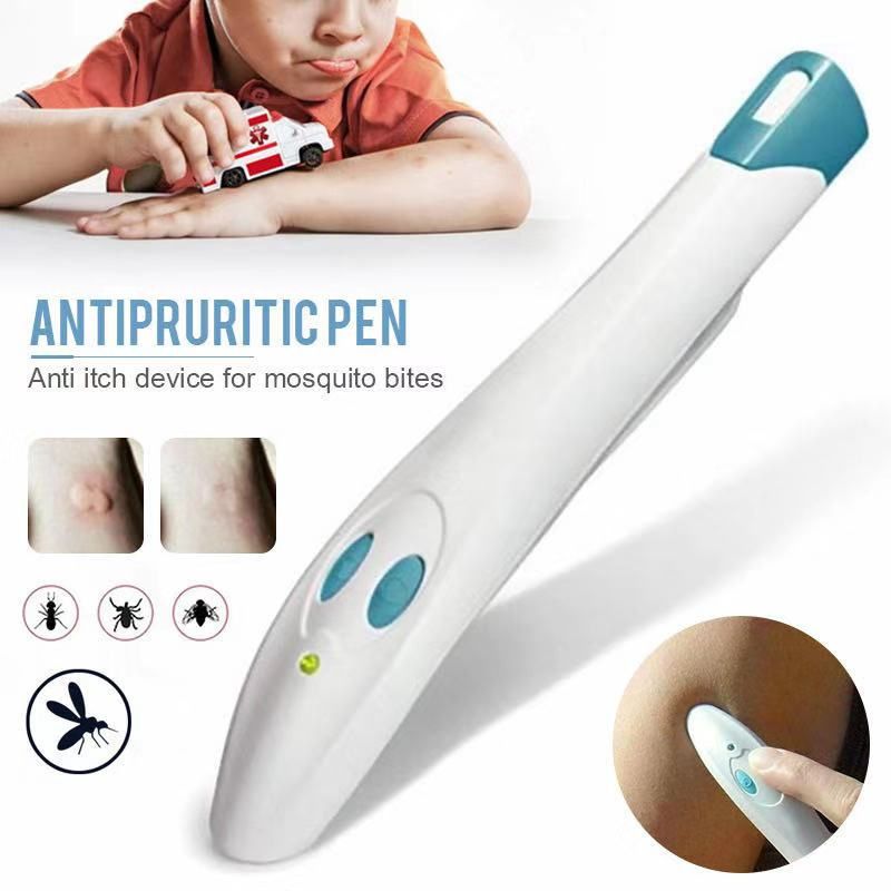 The  Electronic Bug bite Treatment for Mosquito Bites,Without Chemicals - Treatment by Heat, Each battery pack can be used up to 300 times  including batteries - Image 4