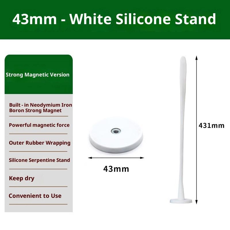 Front Load Washer Door Prop, Magnetic Flexible Washer and Dryer Door Support Keep Washer Drying Door Open to Keep Dry (White, 2pcs) - Image 5