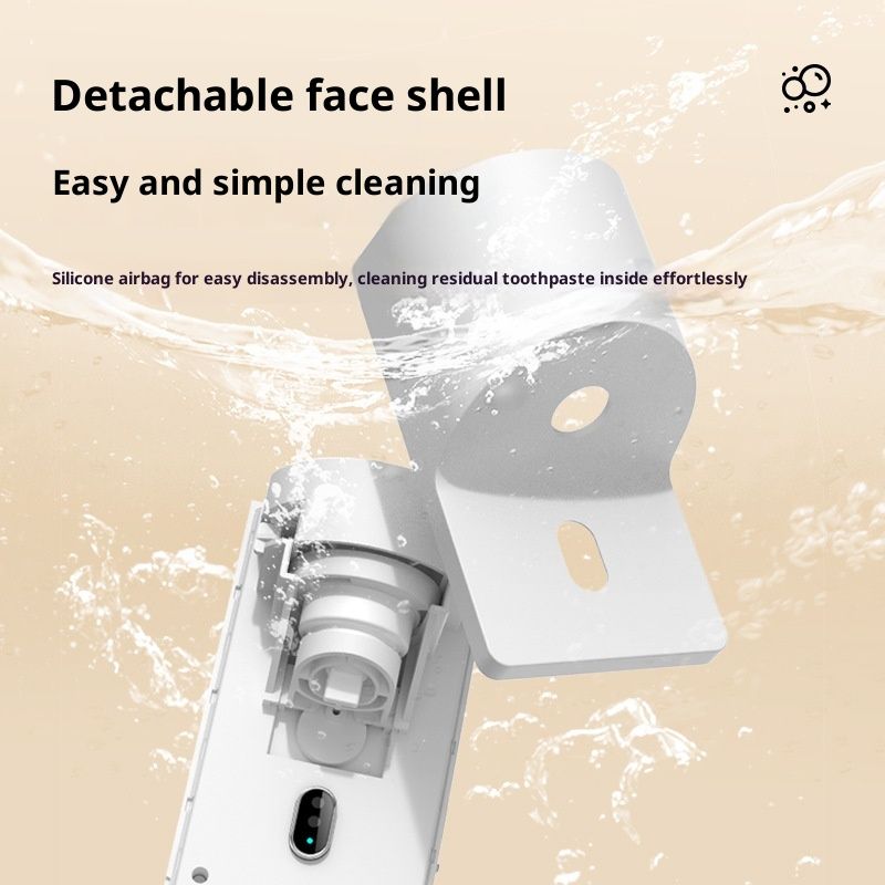 Automatic Induction Toothpaste Dispenser Wall Mounted for Bathroom,1800mAh Rechargeable,4 Gears Electric Toothpaste Squeezer Dispenser for Kids and Adults (White) - Image 2