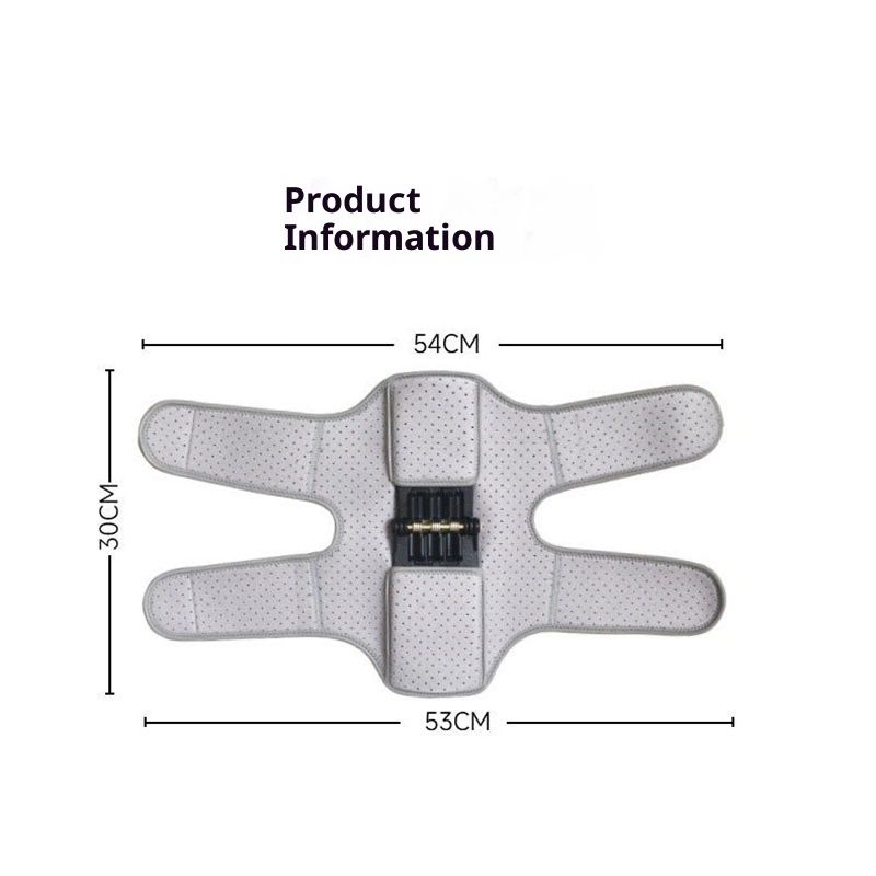 Spring-Powered Knee Support Brace - Boost Joint Assistance for Stairs, Squats & Daily Mobility - Ergonomic Patella Support for Elderly & Active Adults (Gray) - Image 5