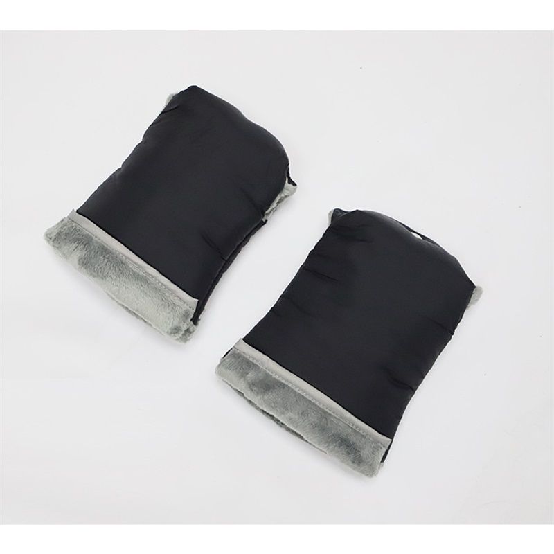 Enfant Stroller Warmmuffs Gloves - Anti-Freeze Stroller Mittens for Handlebars, Water Repellent Hand Warmer Muff for Cold Weather, Plush Lined Stroller Warmmuffs - Image 1