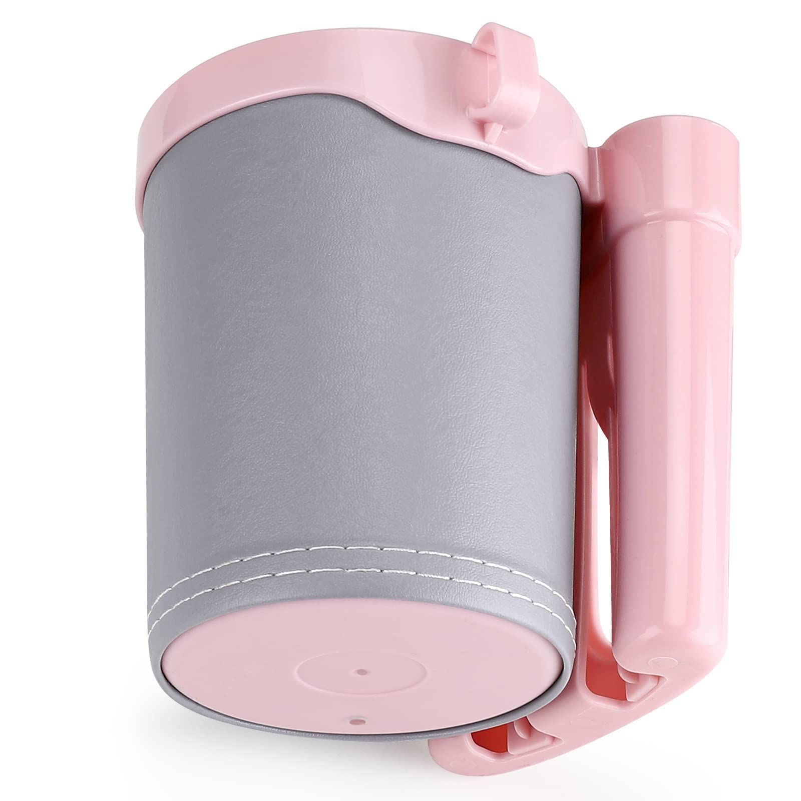 Bike Cup Holder with Cell Phone Holder Key Holder for Bicycle Motorcycle Scooter  Scooters, Grey Pink Grey Pink - Image 2
