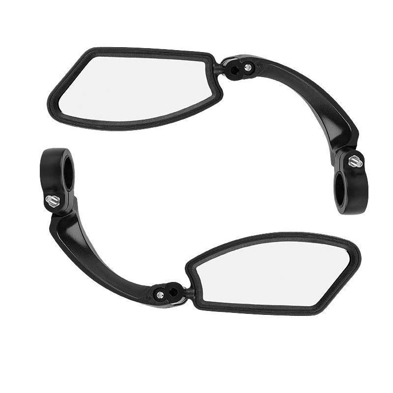 Handlebar Bike Mirror – HD , Wide Angle, Adjustable 360° Rear View – Shatterproof, Anti-Glare, Premium, MTB, E-Bike, and Commuter Cycling Safety(1 Pair) - Image 1