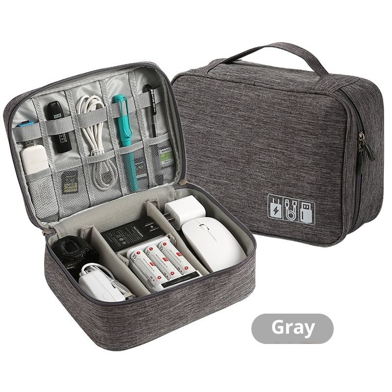 Headset Organizer Bag,Electronics Accessories Carrying Case for Referee Communication System for Cable Charger Volleyball Soccer Ref Officials - Image 2