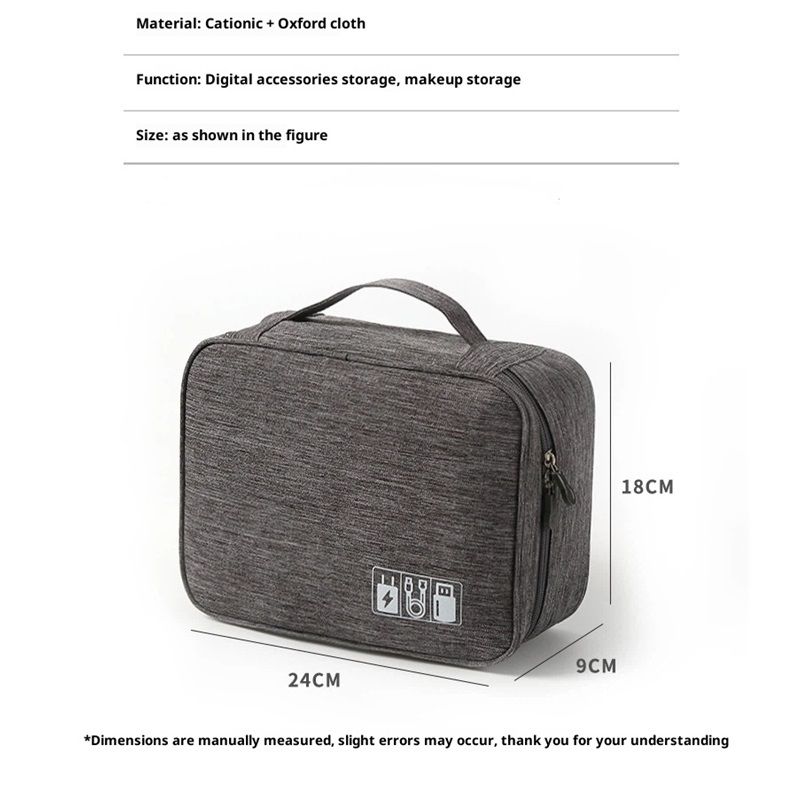 Headset Organizer Bag,Electronics Accessories Carrying Case for Referee Communication System for Cable Charger Volleyball Soccer Ref Officials - Image 5