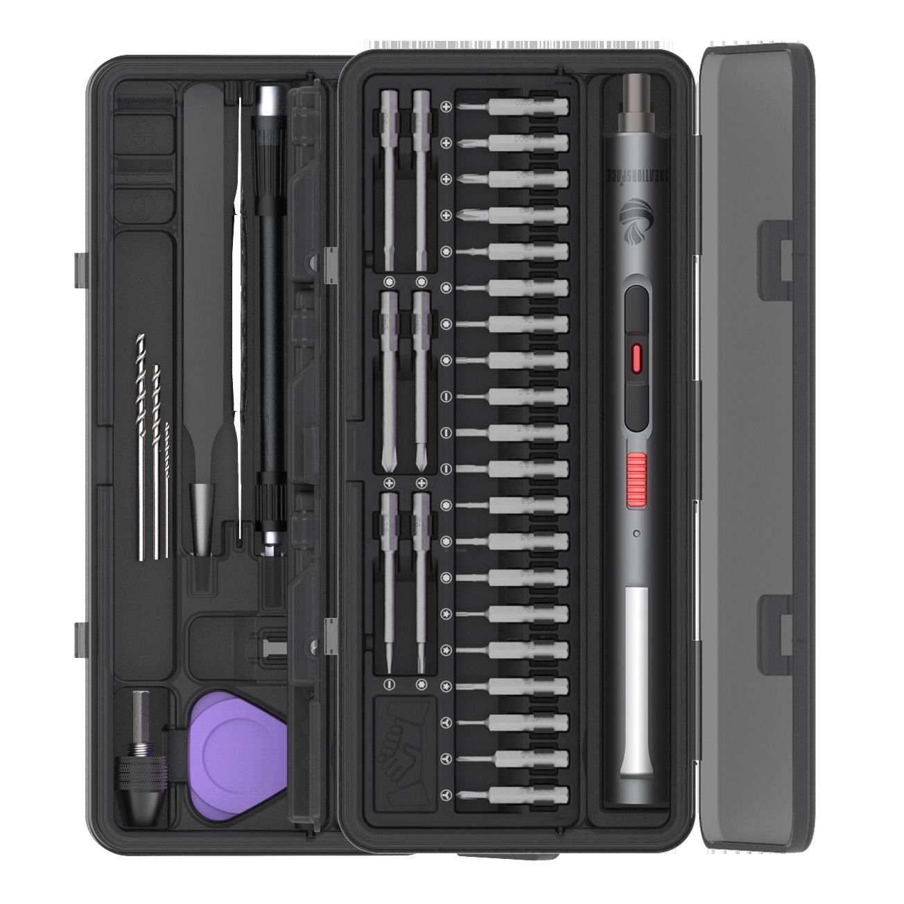 Mini Electric Screwdriver, Precision Screwdriver Set, USB-C Rechargeable, Compact Magnetic Tool for Phone, Laptop, Camera, DIY Projects, Electronics Repair - Image 1