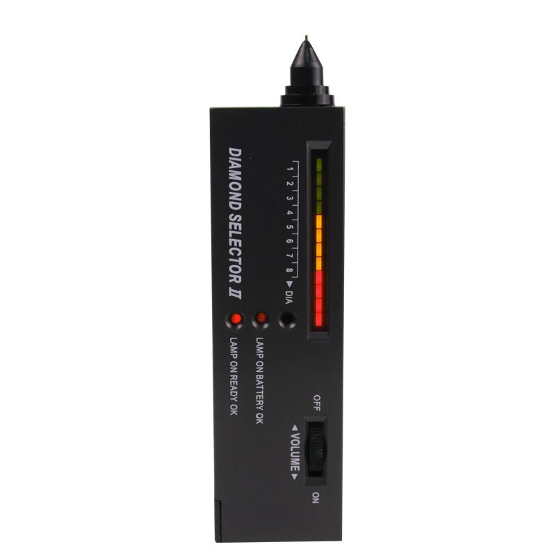 Diamond Tester Pen – Portable Jewelry Diamond Testers for Real and Fake Gemstones – Professional Gemstone Detector Tool with LED Light, Audible Signal & Battery Operated Design for Accurate Testing - Image 1