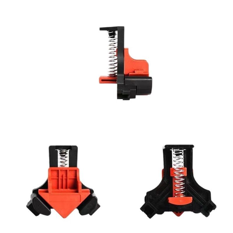 Corner Clamp for Woodworking - 90° Multi-Angle Adjustable Spring Clamps (4Pcs) - Woodworking & Photo Framing Tools, Gifts for Men/Dad/DIYers - Image 2