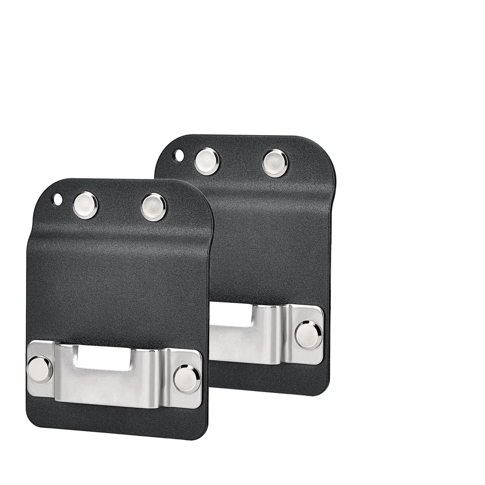 2 Pack Tape Measure Holder for Belt, Low-Profile Tape Measure Belt Clip, Fits up to Tool Belt, Tape Accessories - Image 1