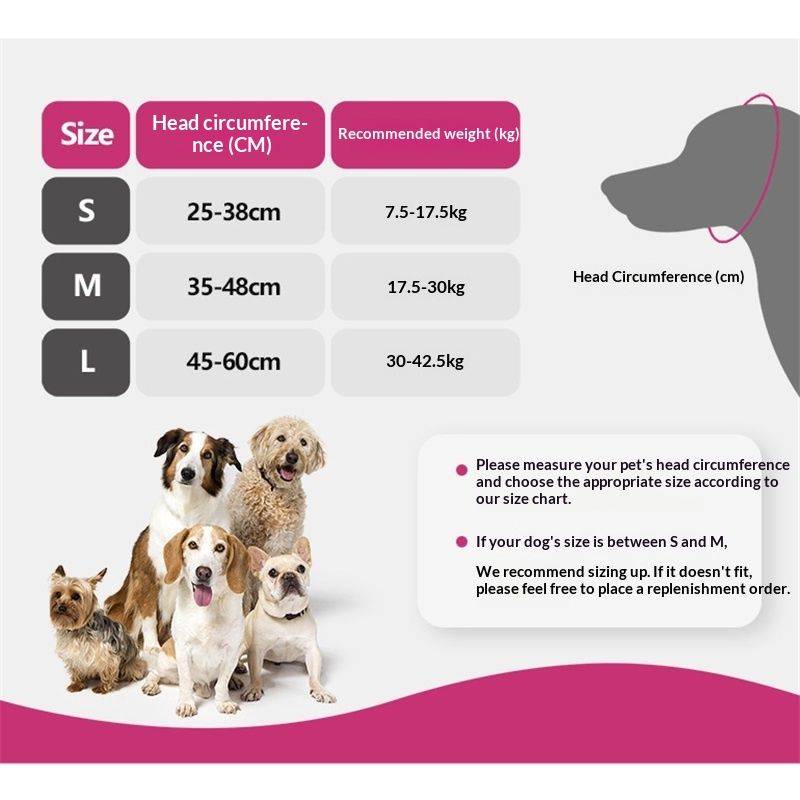 Dog Ear Muffs & No Shake Ear Wrap for Hematoma, Bathing, Drying,Swim& Noise Anxiety Relief - Elastic Waterproof Ear Protector with Calming Hoodie Design  (rose pink, M) - Image 5