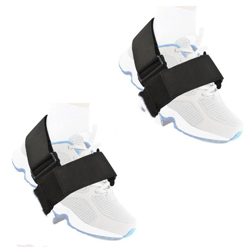 Original Dumbbell Foot Attachment, Tibialis Trainer, Adjustable Ankle Weights, Ankle Straps for Weight Lifting, Leg Workouts at Home for Hip, Shin Splint, （black a pair） - Image 1