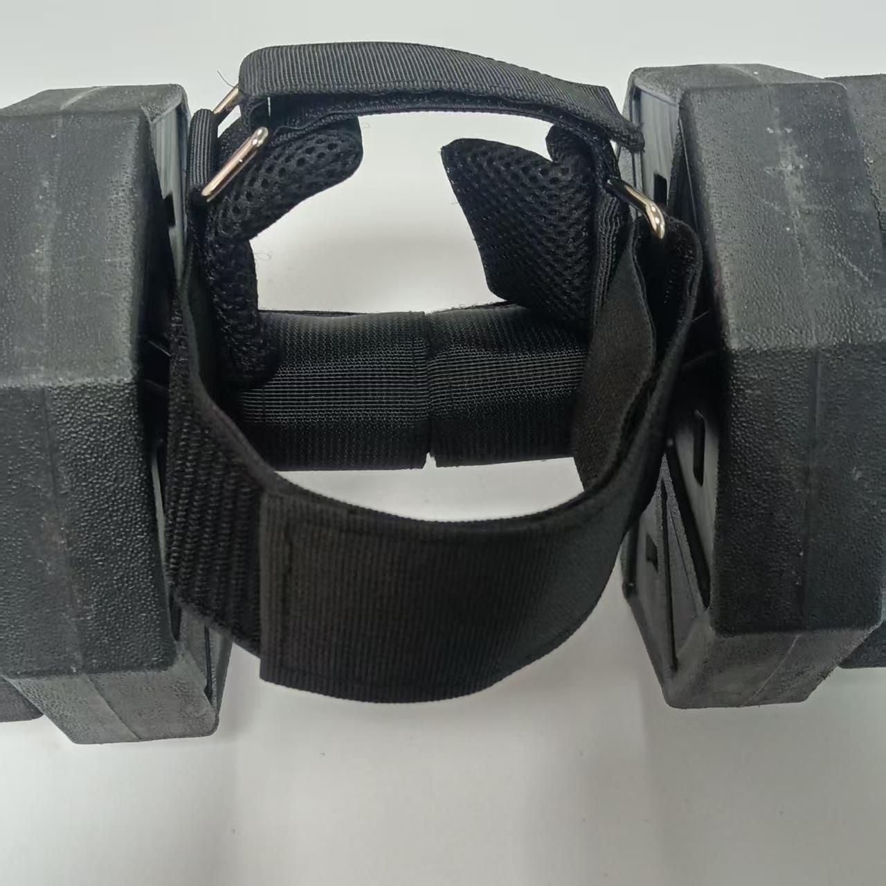 Original Dumbbell Foot Attachment, Tibialis Trainer, Adjustable Ankle Weights, Ankle Straps for Weight Lifting, Leg Workouts at Home for Hip, Shin Splint, （black a pair） - Image 2