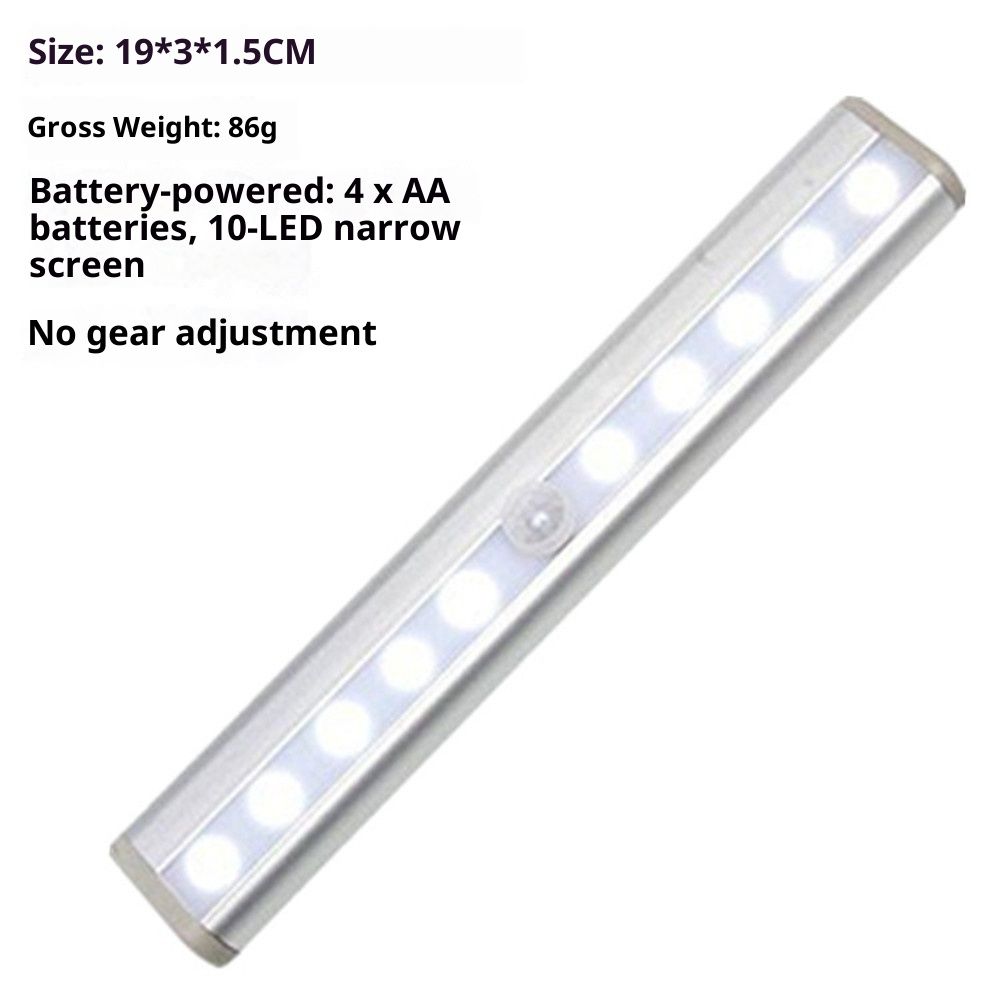 Motion Activated RV Step Lights, 10 LED Battery Operated Motorhome Motion Sensor led Light Strip, Magnetic Night Light Bar for Motorhome Travel,Travel Trailers, Camper (2 Pack) - Image 2