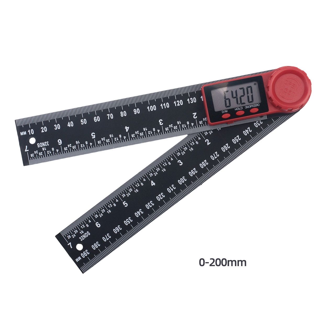 Digital Angle Finder Protractor Third Generation Protractor Angle Finder, Digital Angle Ruler with 7inch/200mm, Angle Gauge for Woodworking/Carpenter/Construction Tools - Image 1