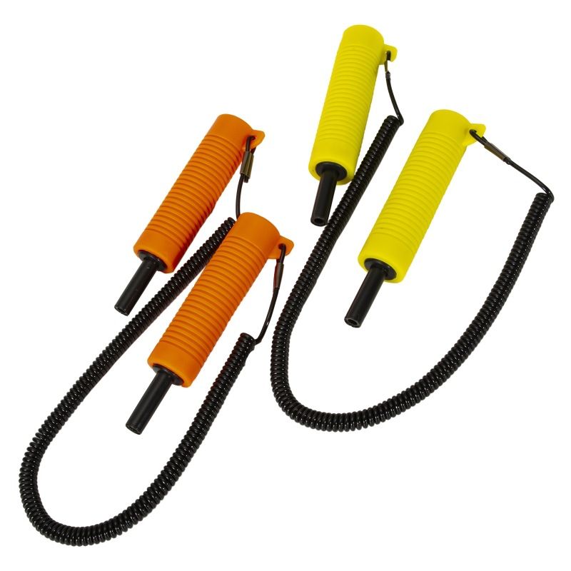 2pcs Ice Picks for Ice Fishing Safety Picks Awls with Emergency Whistle with Lanyard Breaking Tools Accessories for Rescue Signaling Skating, Skiing, Sledding or Walking on Ice. - Image 1
