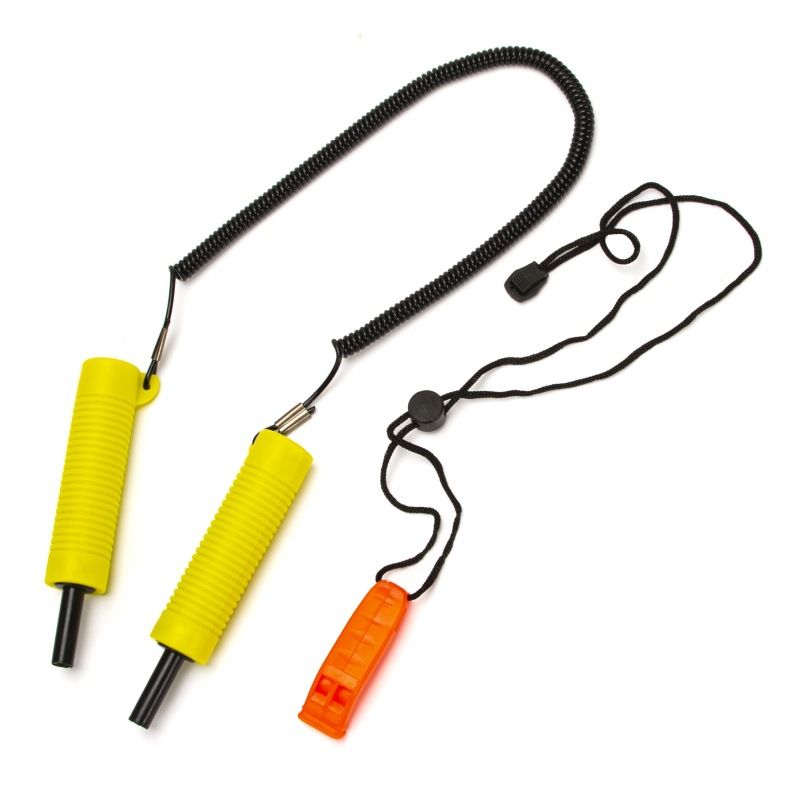 2pcs Ice Picks for Ice Fishing Safety Picks Awls with Emergency Whistle with Lanyard Breaking Tools Accessories for Rescue Signaling Skating, Skiing, Sledding or Walking on Ice. - Image 3
