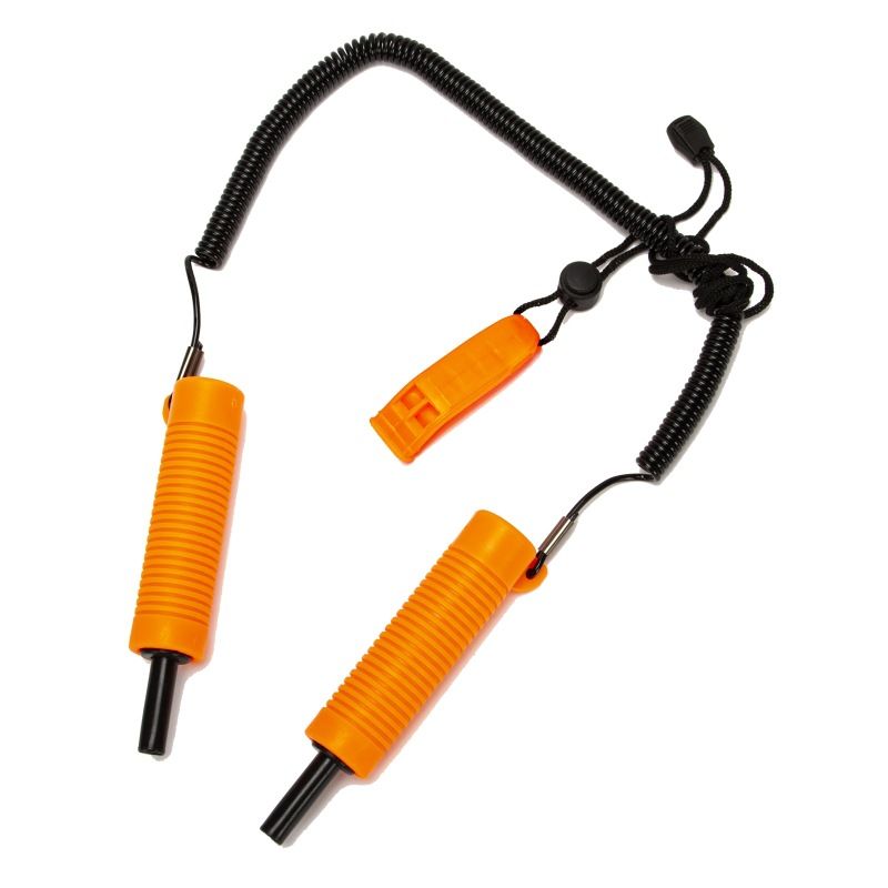 2pcs Ice Picks for Ice Fishing Safety Picks Awls with Emergency Whistle with Lanyard Breaking Tools Accessories for Rescue Signaling Skating, Skiing, Sledding or Walking on Ice. - Image 4