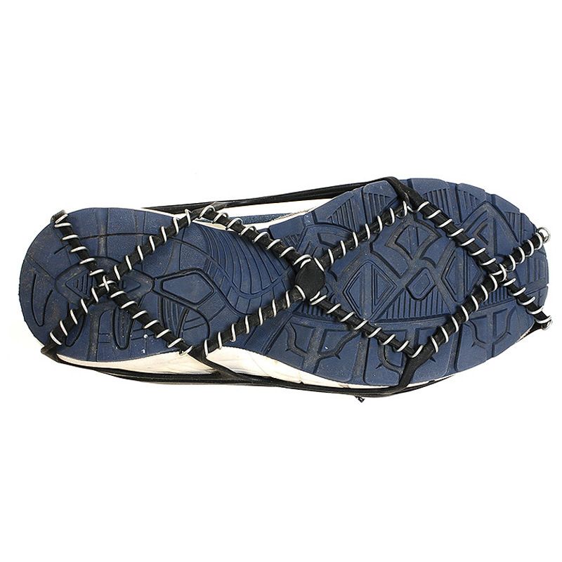Ice Cleats, Highly Elastic Traction Cleats Grippers Anti Slip Walk Traction Cleats for Hiking Walking on Snow and Ice - Image 2