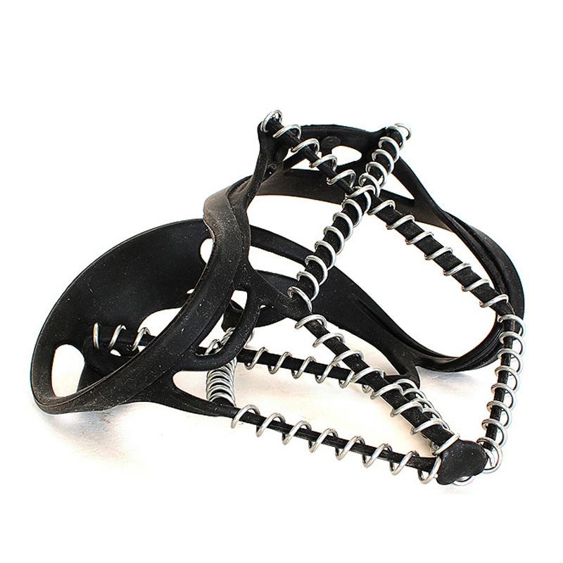 Ice Cleats, Highly Elastic Traction Cleats Grippers Anti Slip Walk Traction Cleats for Hiking Walking on Snow and Ice - Image 3