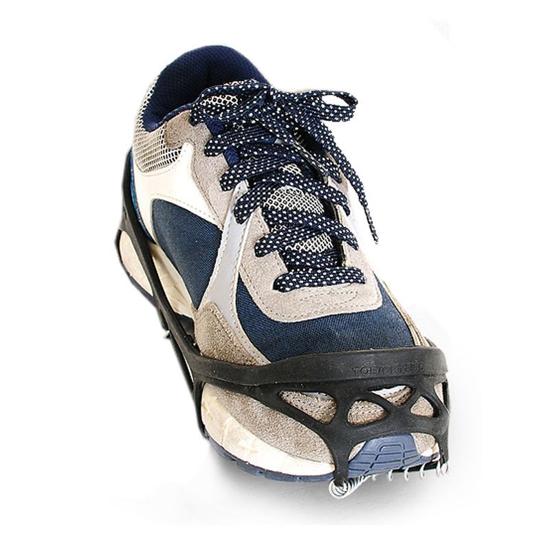 Ice Cleats, Highly Elastic Traction Cleats Grippers Anti Slip Walk Traction Cleats for Hiking Walking on Snow and Ice - Image 5