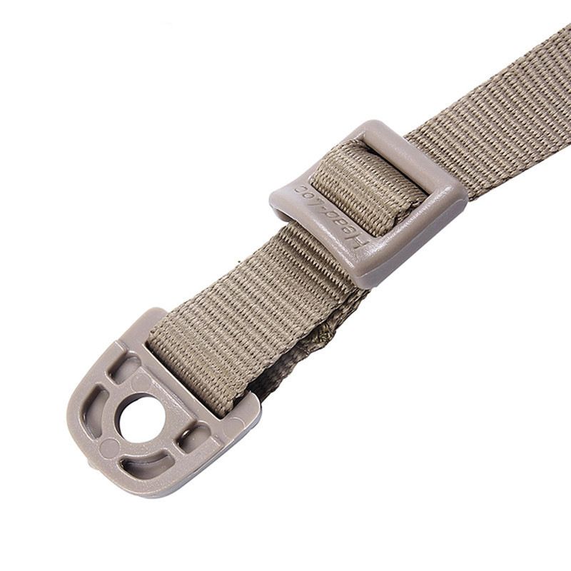 Helmet Chin Strap 4 Points for Tactical Fast  Bump Helmets Helmet Scrim, Suspension System with Bolts and Screws Tan - Image 4