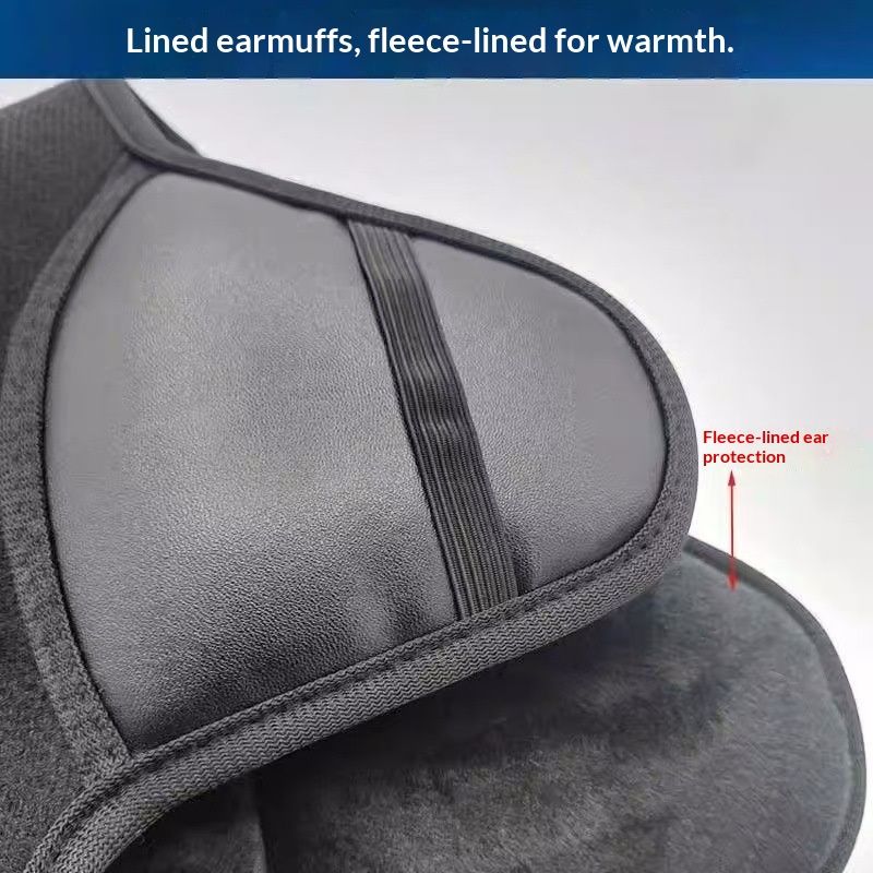 Winter Liner, Cycling Skull Cap, Warm & Water Resistant Bike Cap Winter Helmet Liner Winter Helmet Cover - Image 5