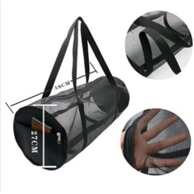Diving Mesh Duffel Bag Large Capacity, Quick-Dry Ventilation System Mesh Duffel Bag for Scuba Diving, Snorkeling & Spearfishing Ideal Beach Travel Companion - Image 5