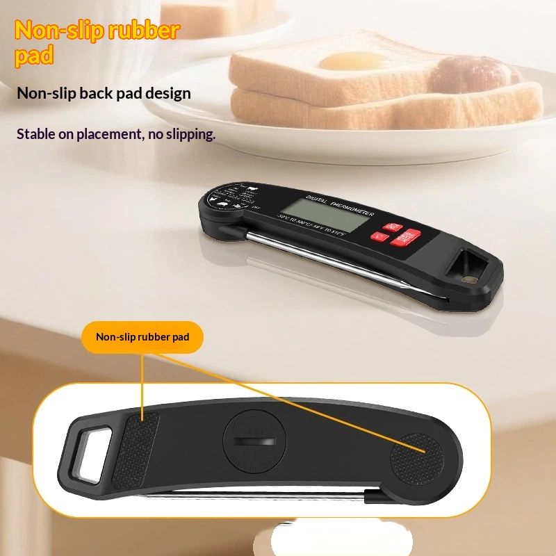 Digital Meat Thermometer - Fast Instant Read Food Thermometer, Waterproof Kitchen Thermometer with Backlight & Hold Function for Cooking, Candy Making, Outside Grill - Image 3