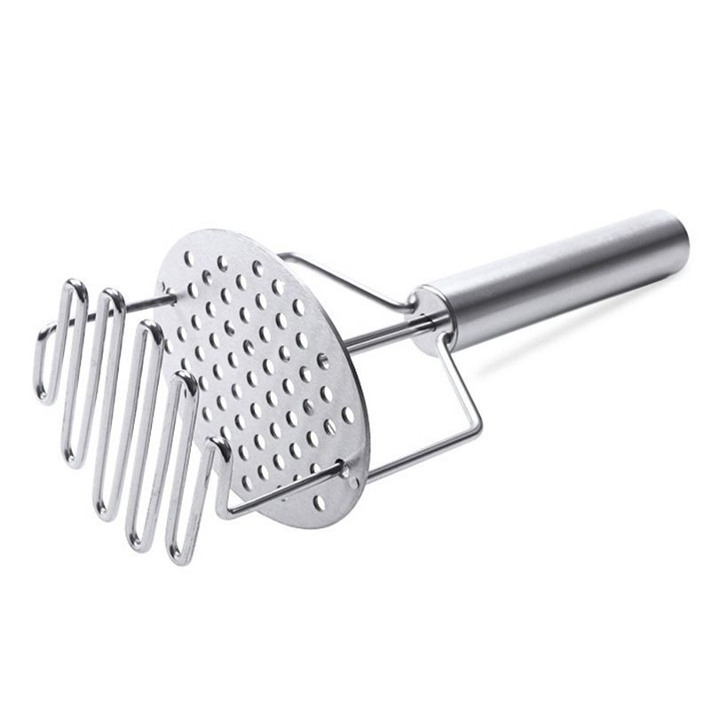 Stainless Steel Potato Masher Double Layer Potato Ricer Kitchen Potato Presser Hand Mashed Potato Maker - Image 1